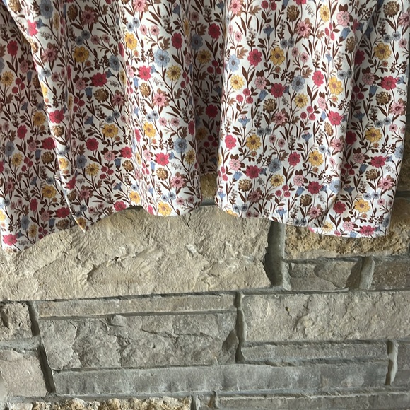 Custom Made Fleece Lined Turtleneck Sweatshirt Floral Pattern Size XXL - Picture 13 of 16